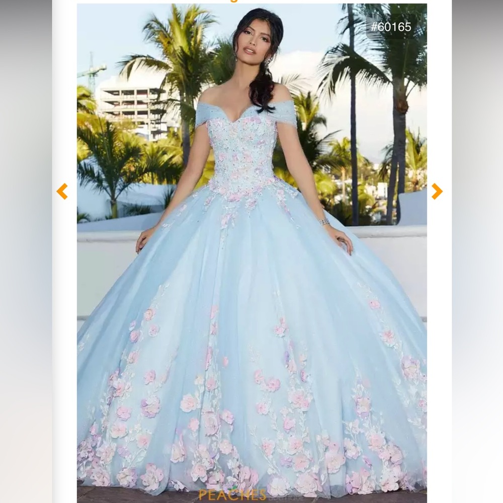 Quinceanera Dress MORILEE
Style #60165
Size 10 
Gently used once for a few hours